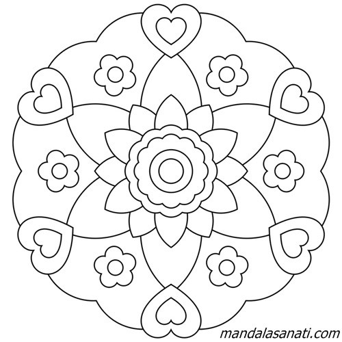 radial designs coloring pages - photo #45
