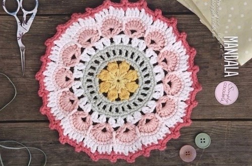Mandala Motifi Yapımı Mandala Motifi Yapımı