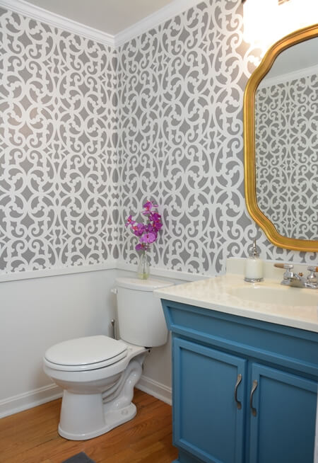 Easy Ways To Make Powder Room Pop Easy Ways To Make Powder Room Pop