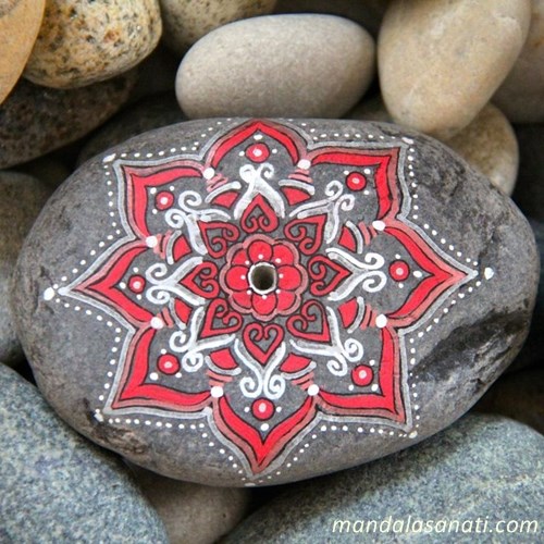 mandala boyama renkli