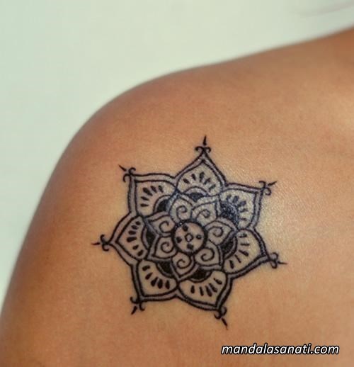 mandala dövme