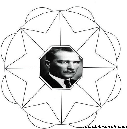 Atatürk mandala çalışmaları