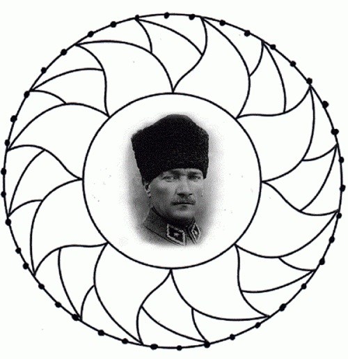 Mandala Atatürk köşesi örnekleri – çocuklarımızın çizimleriyle