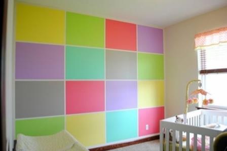 Bebek odası duvar boyası renk kartelası